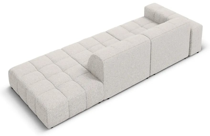 Светлосив шезлонг (ляв ъгъл) Chicago – Cosmopolitan Design