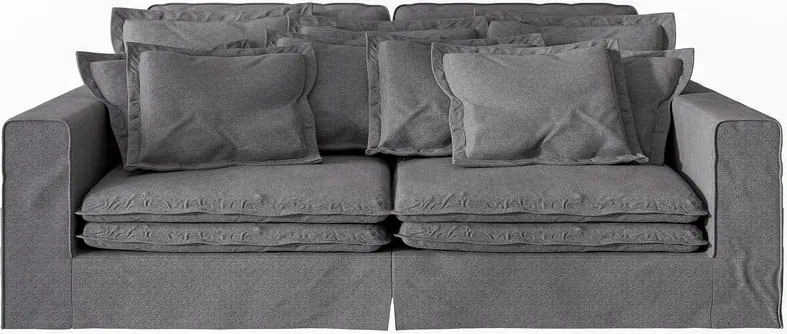 Сив диван 236 cm Nora – Ropez