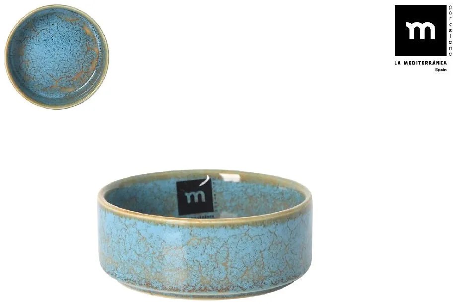 Купа LA MEDITERRANEA Scratch Blue, 10х4 cm, порцелан