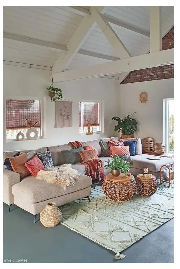 Светлозелен ръчно изработен памучен килим подходящ за пране 170x240 cm Tribu Olive – Lorena Canals