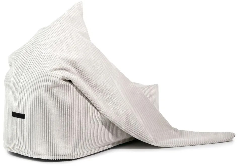 Кафяв детски пуф от рипсено кадифе Cocoon 120 – SLOWDOWN