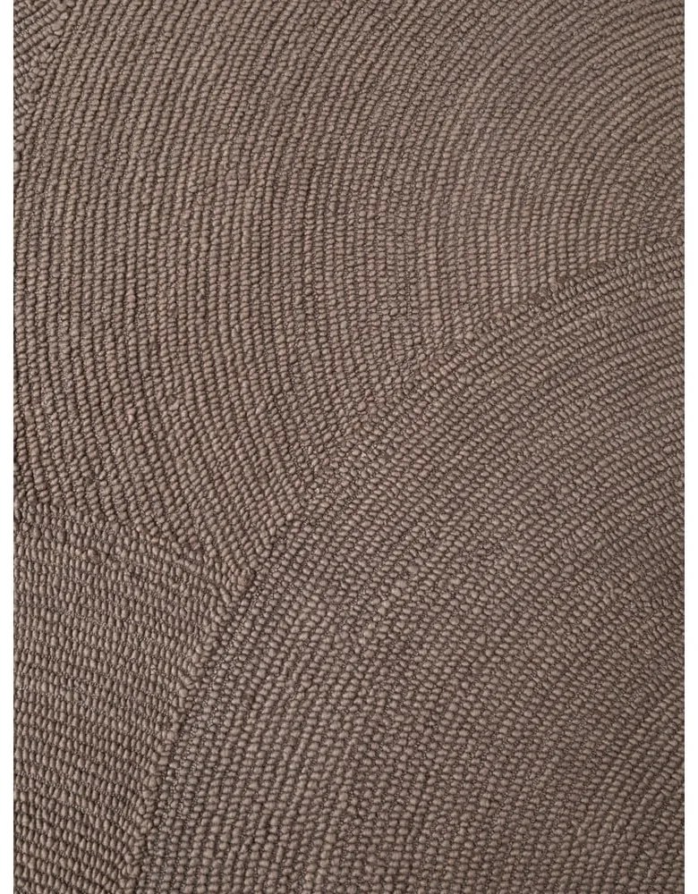 Ръчно изработен вълнен килим в кафяво-сив цвят 160x230 cm Eleni Taupe – Hanse Home