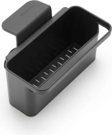 Органайзер за мивка Brabantia SinkSide 1003310, Закрепване за стената на мивката, Перфорирано дъно, Тъмносив