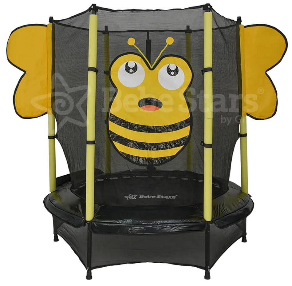 Батут с мрежа 140cm Bee Bebe Stars