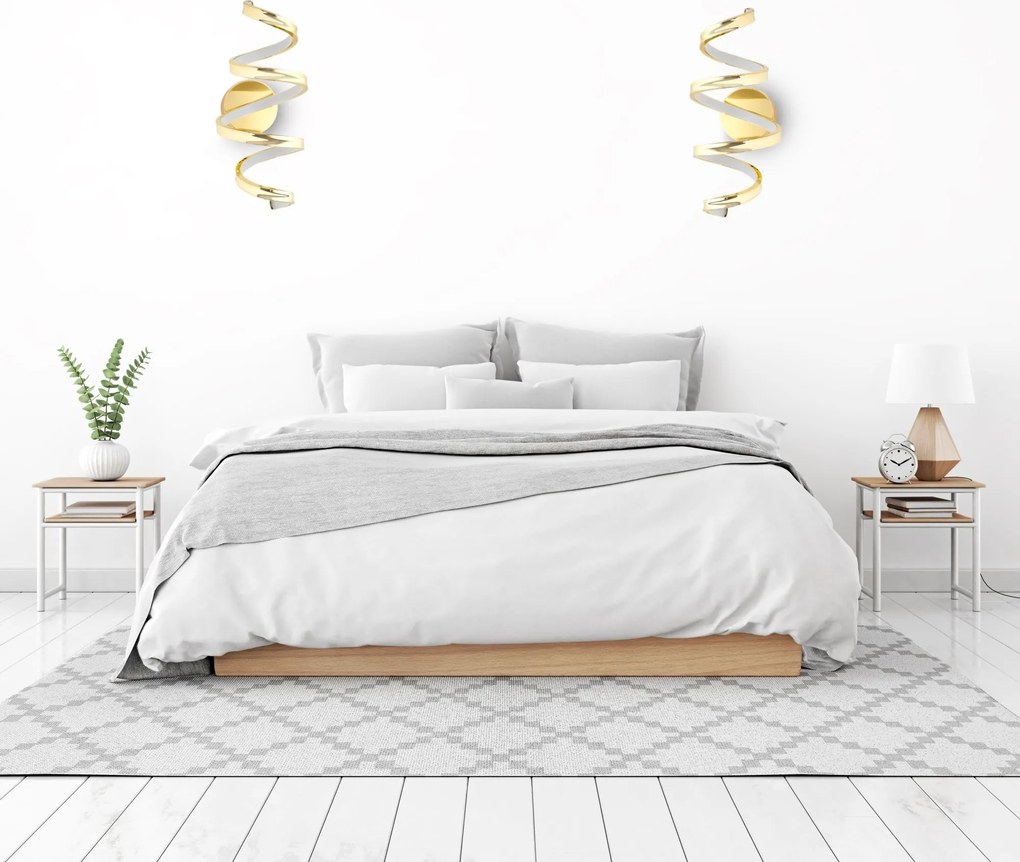 Лампа LED SPRING APP827-W GOLD