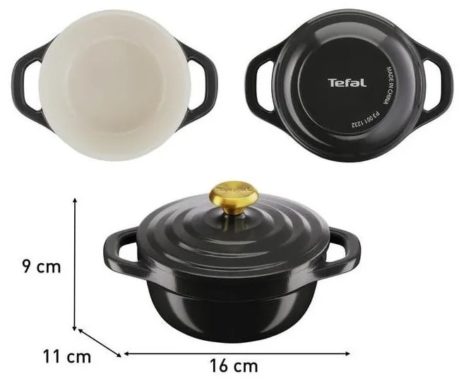 Съдове за печене в комплект от 2 бр. ø 11 см Air Mini - Tefal