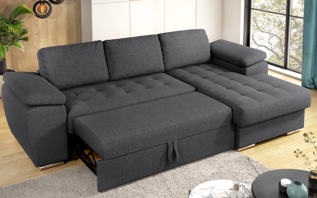 Разтегателен ъглов диван Валенсия Покет