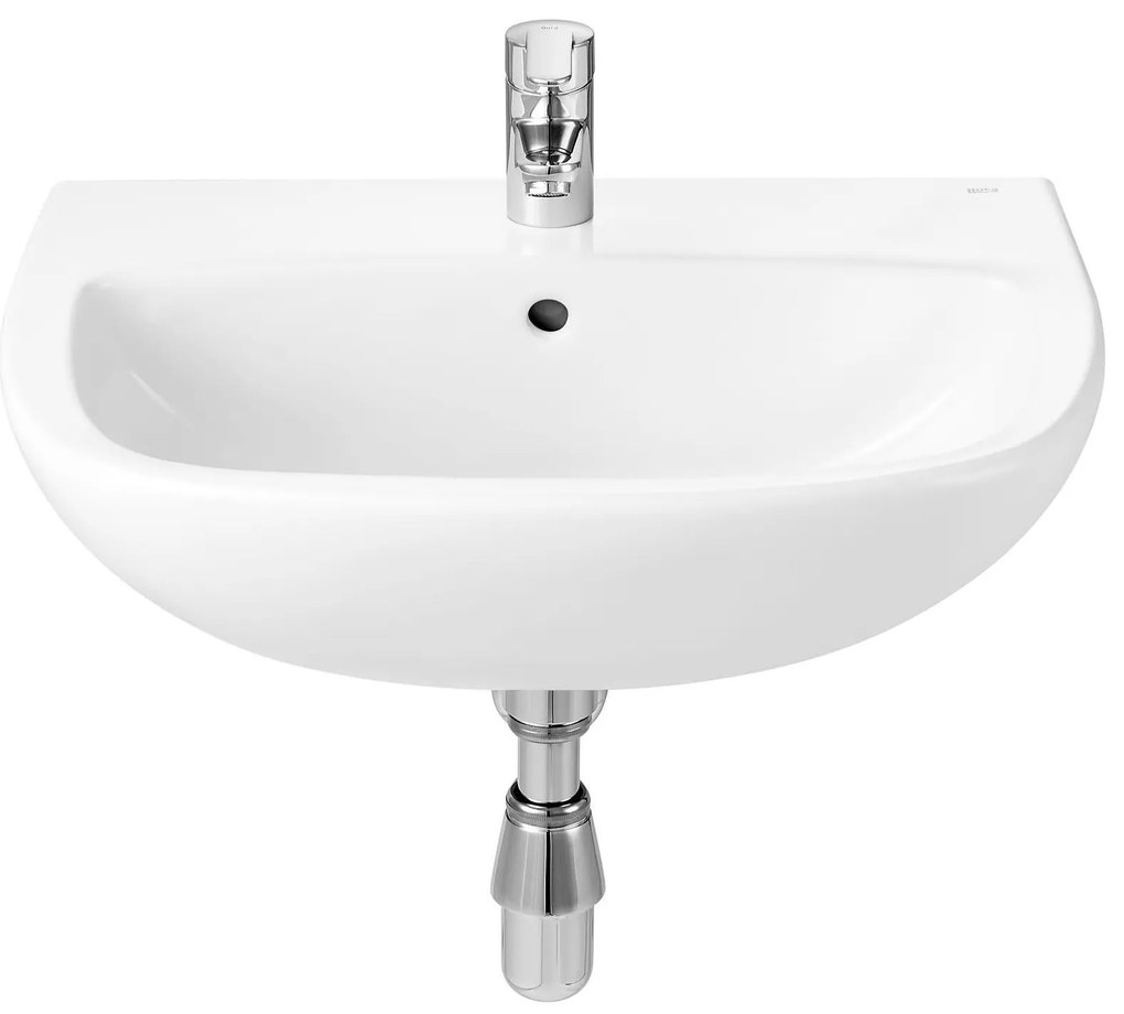 Умивалник за стенен монтаж, A325195000, Roca, порцелан, бял, 55х45х15см