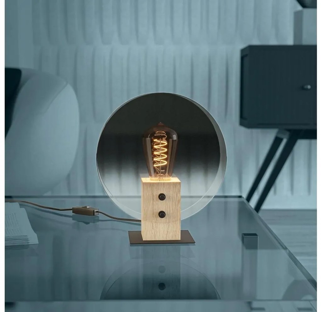 Eglo 390143 - Пендел MILLENA 1xE27/40W/230V опушен