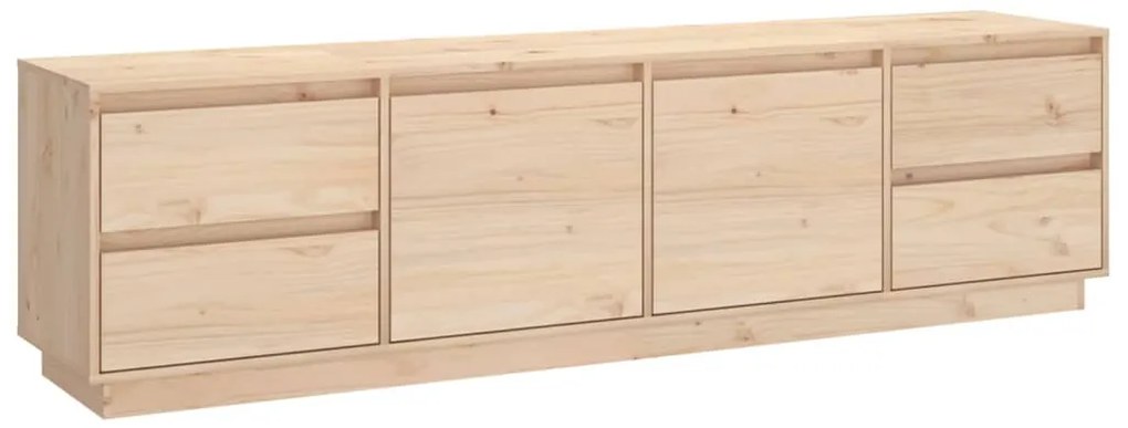 814319 vidaXL ТВ шкаф, 176x37x47,5 см, бор масив