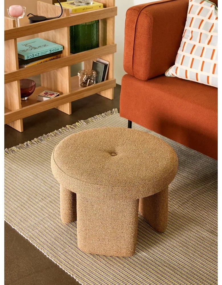 Библиотека от декор от дъб в естествен цвят 120x70x32 cm Momentum – Hübsch