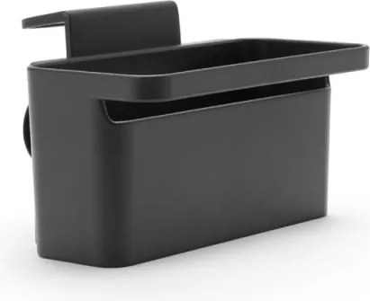 Органайзер за мивка Brabantia SinkSide 1003310, Закрепване за стената на мивката, Перфорирано дъно, Тъмносив