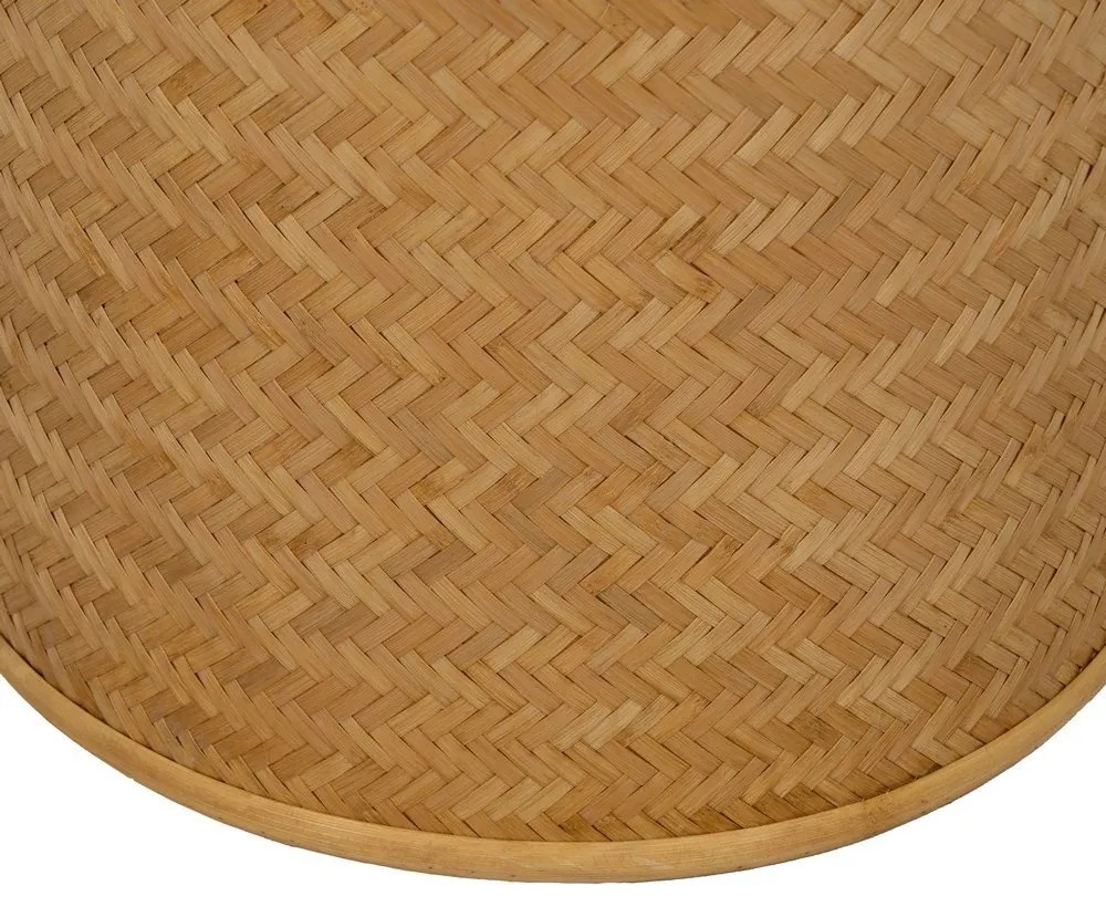 Плетена табуретка в естествен цвят Rattan – Ixia