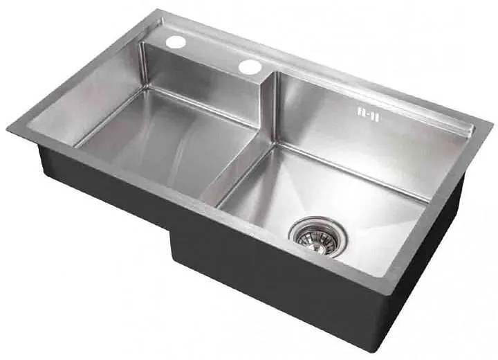 Кухненска мивка ICK D7848HD-R, алпака, 78х48см