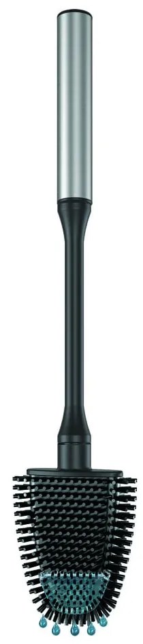 Черна сменяема четка за тоалетна - Metaltex