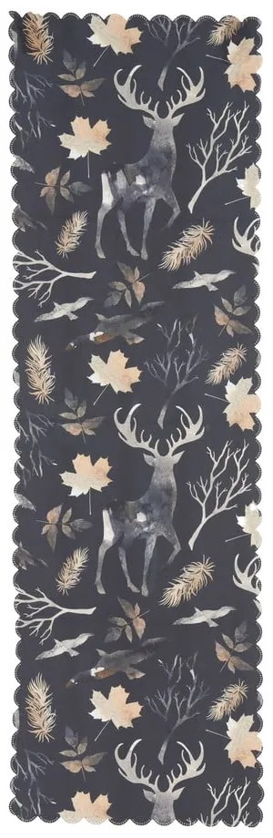 Комплект от 4 коледни калъфки за възглавници и покривка за маса Коледна гора - Minimalist Cushion Covers