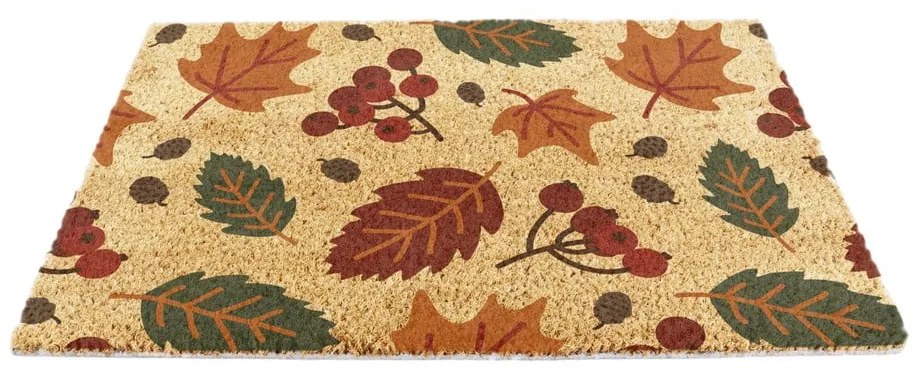 Изтривалка от кокосови влакна 60x90 cm Autumn Leaves – Artsy Doormats