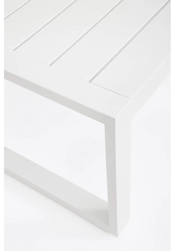 Бял алуминиев градински комплект от за отдих за 4 Kallen – Bizzotto