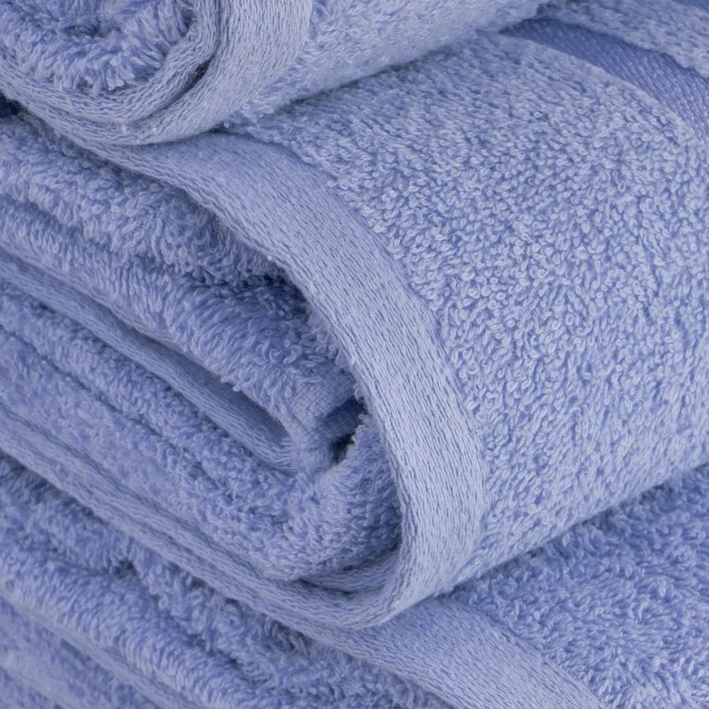 Синя памучна кърпа от тери 30x50 cm Simple – Casa Selección