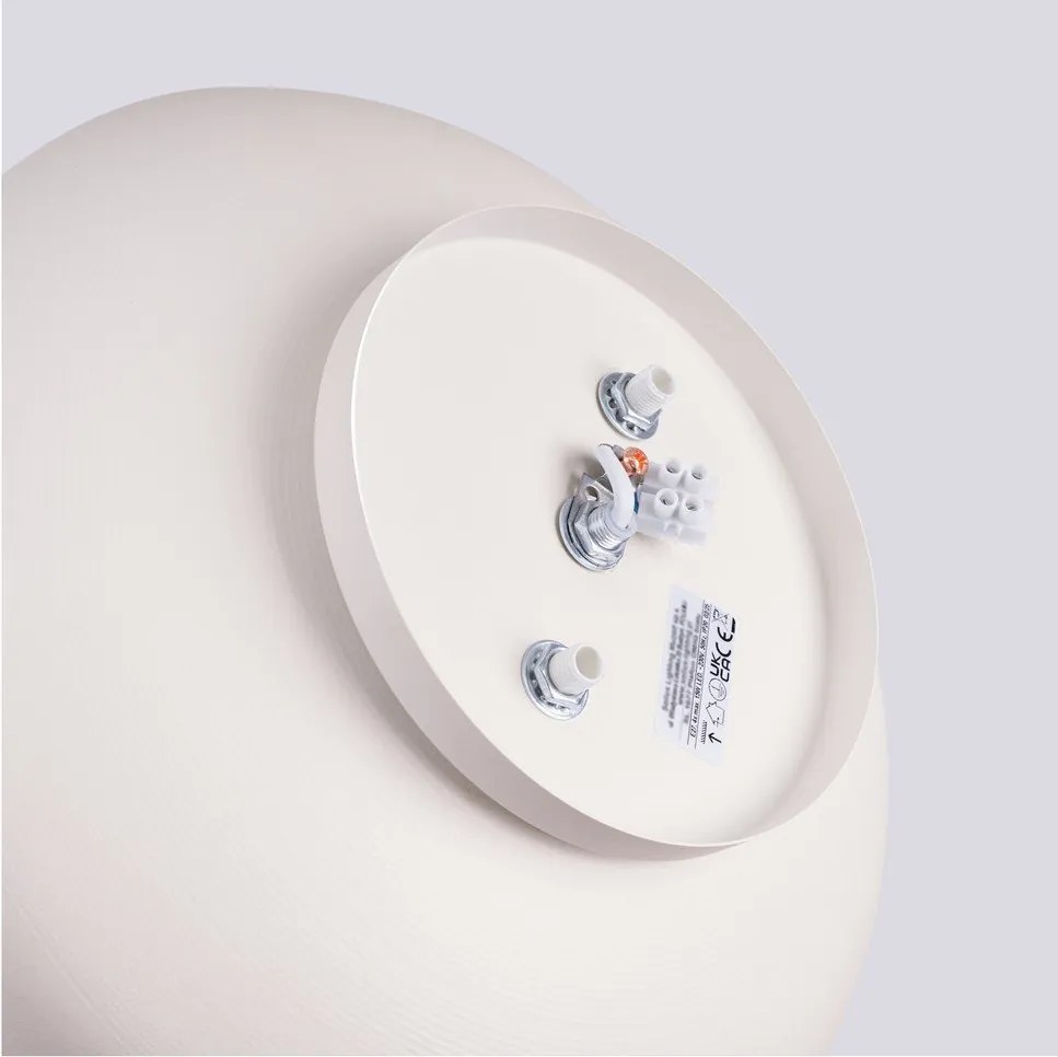 Кремаво осветително тяло за таван ø 30 cm Blacko – Sollux