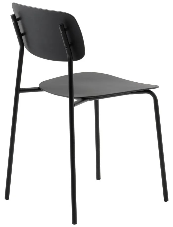 Черни трапезни столове в комплект от 2 бр. Kirkland – Unique Furniture