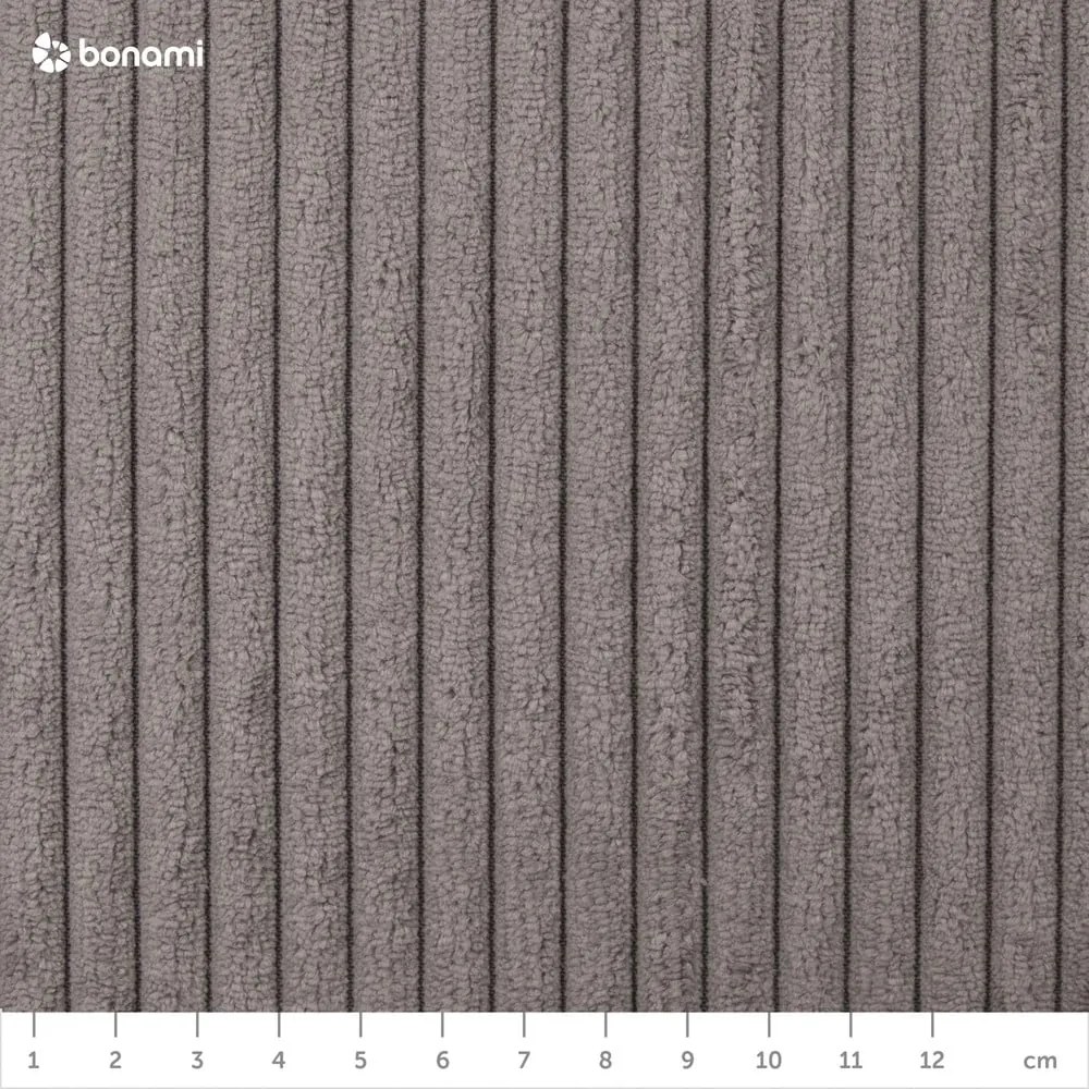 Светлокафяво двойно легло 140x200 cm тапицирано без ламелно дъно Cube – Meise Möbel