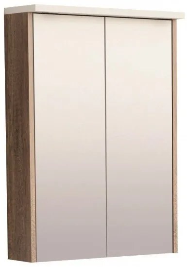 Огледален шкаф ICMC 5017-70 с LED осветление, 50x17x70см
