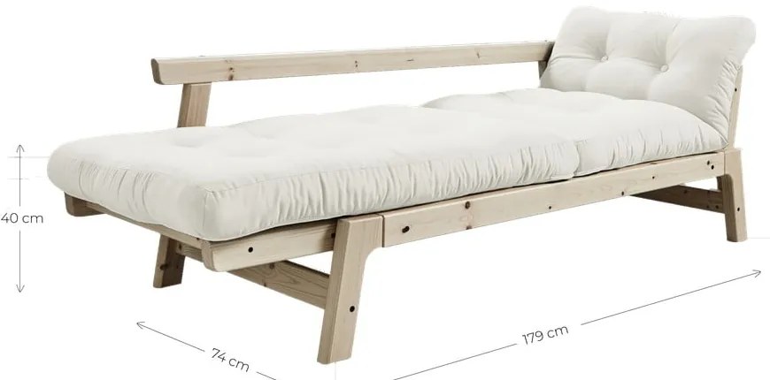 Променлив диван Natural Clear/Dark Grey Step - Karup Design