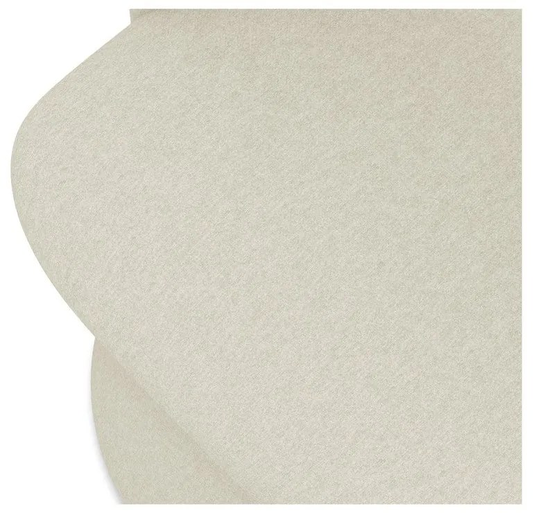 Кремав тапициран трапезен стол Kalo – Makamii