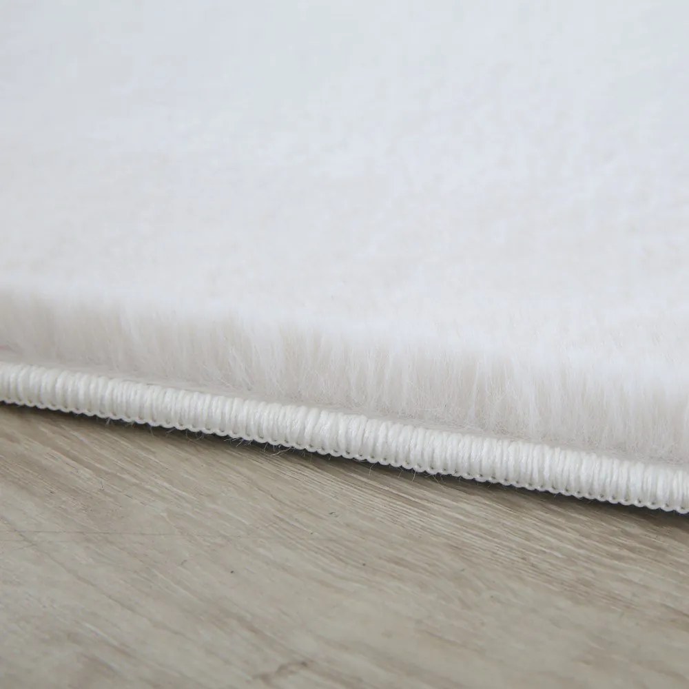 Кремав килим подходящ за пране 140x200 cm Pouffy – Ayyildiz Carpets