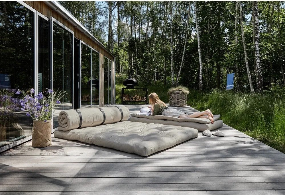 Design OUT™ Тъмно сив диван за открито Buckle Up - Karup Design