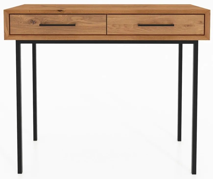 Дъбова тоалетка 97x45 cm Abies - The Beds