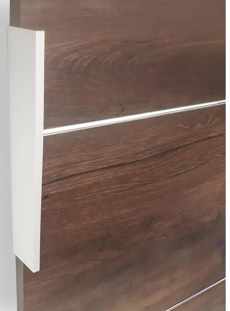 Плъзгаща се врата Malibu-Leuko-Дължина: 76 cm