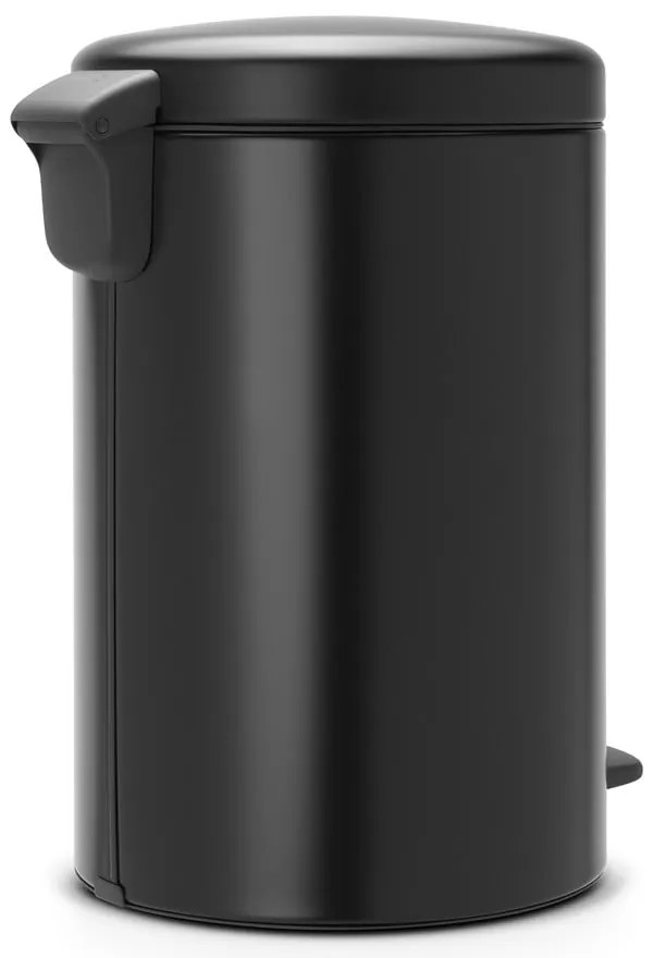 Матово черно стоманено кошче за боклук с педал 20 l NewIcon – Brabantia