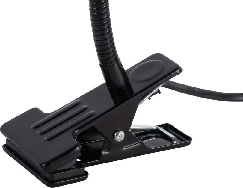 Черна метална настолна лампа (височина 33,5 cm) New Retro – Leitmotiv