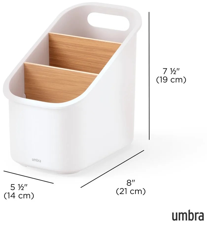 Поставка за кухненски прибори от рециклирана пластмаса Bellwood – Umbra