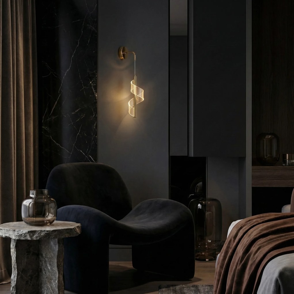 СТЕНЕН LED АПЛИК G177-W GOLD