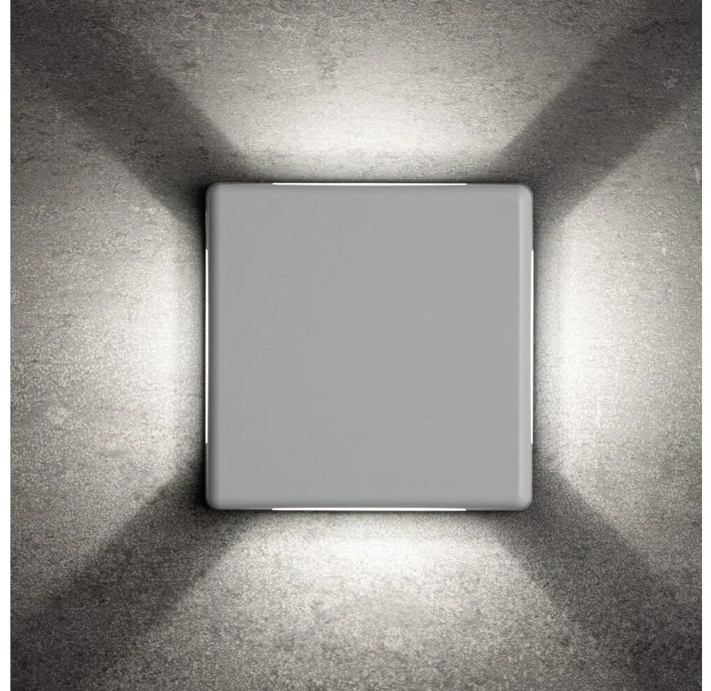 Kanlux 39180 - LED външно стенно осветително тяло REFAZI LED/6W/230V IP54 бяло