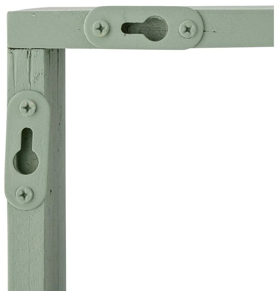 Светлозелен рафт от елхово дърво 67 cm Preston - Bloomingville