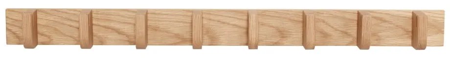 Стенна закачалка от масивен дъб в естествен цвят Nomad – Hübsch