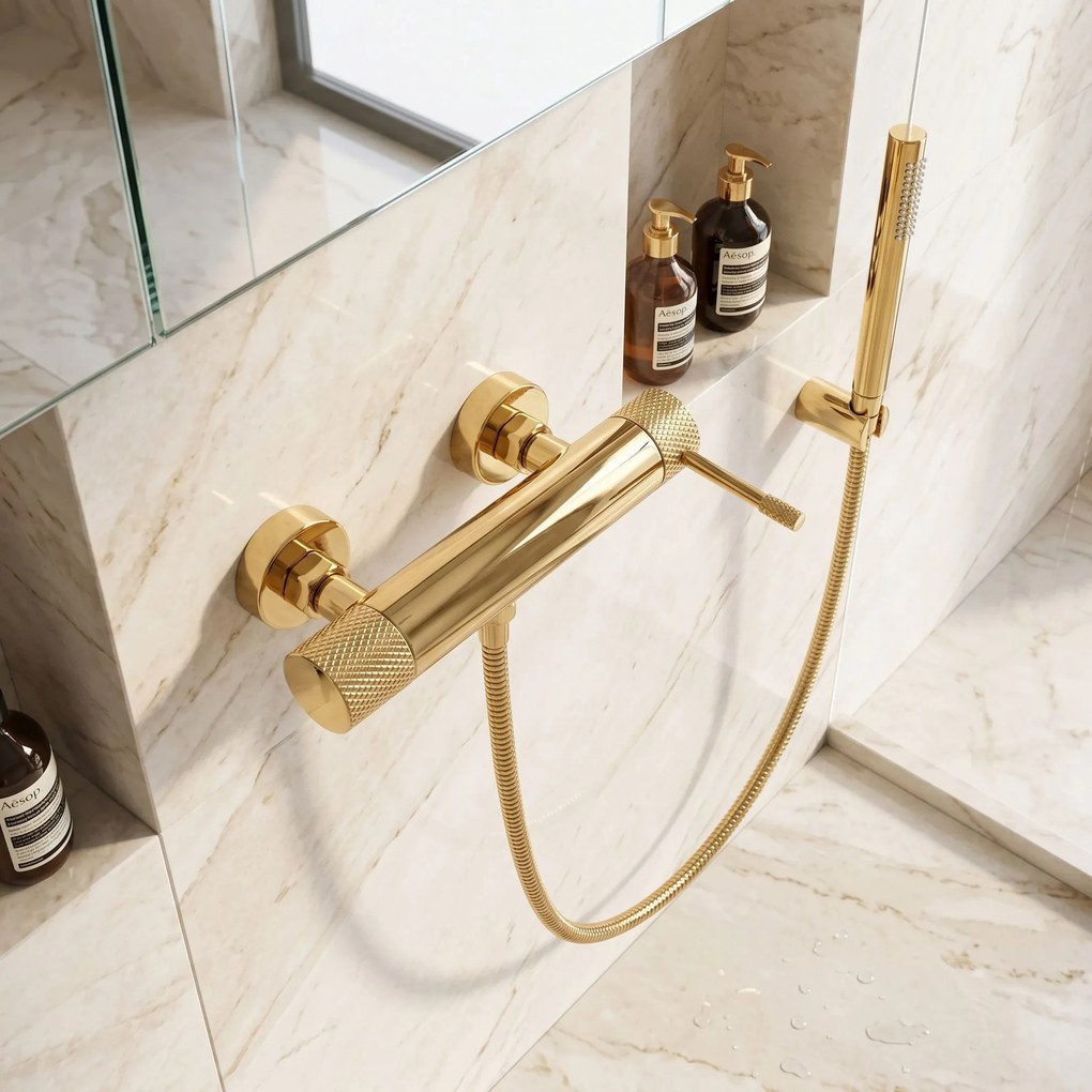 Смесител за вана REA Venti Gold