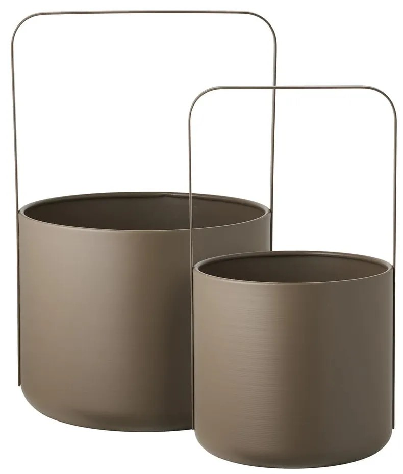 Метални кашпи в комплект от 2 бр. ø 24,5 cm Tule – House Nordic