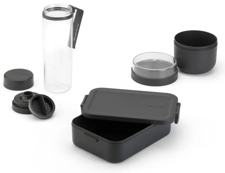 Кутии за обяд 3 бр. с бутилка Make & Take – Brabantia