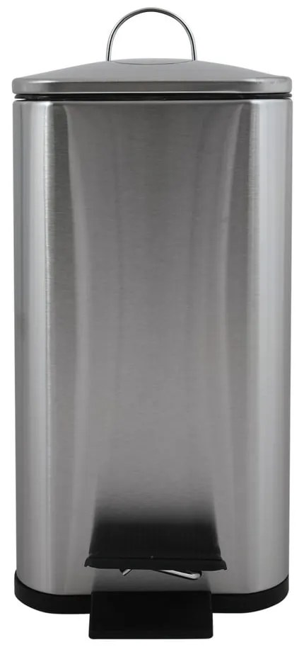 Стоманено кошче за боклук с педал в матово сребрист цвят 5 l Erik – Spirella