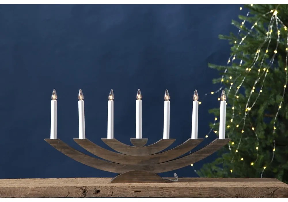 Кафява коледна светлинна украса Navida – Star Trading