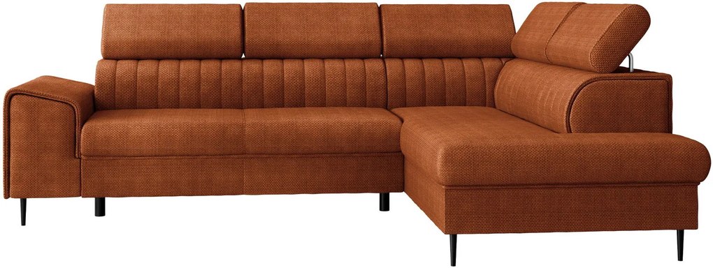 Ъглов диван Kadurin-Оранжев-Десен