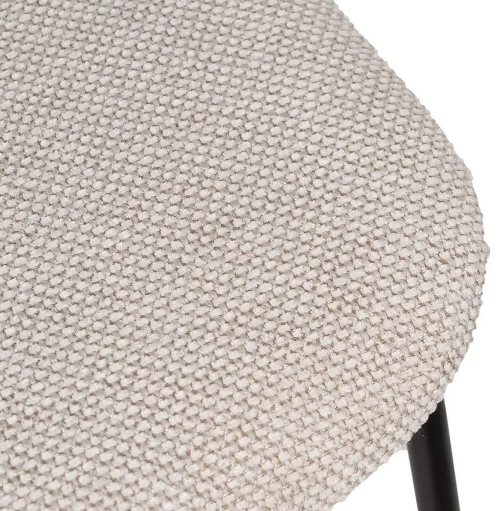 Бели и черни трапезни столове в комплект от 4 броя Cleo - Ixia