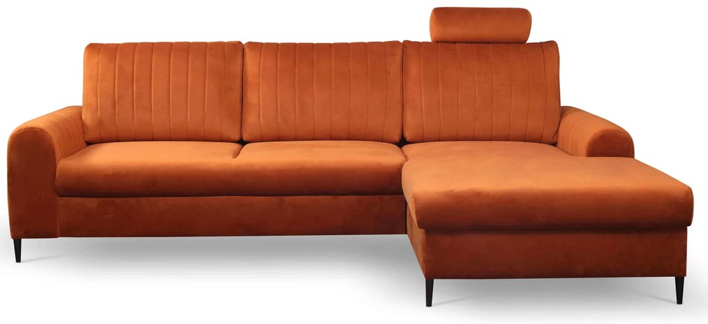 Ъглов диван Monte-Oранжево