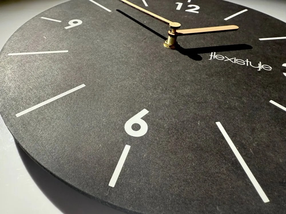 Дизайнерски стенен часовник в скандинавски стил - 30 см