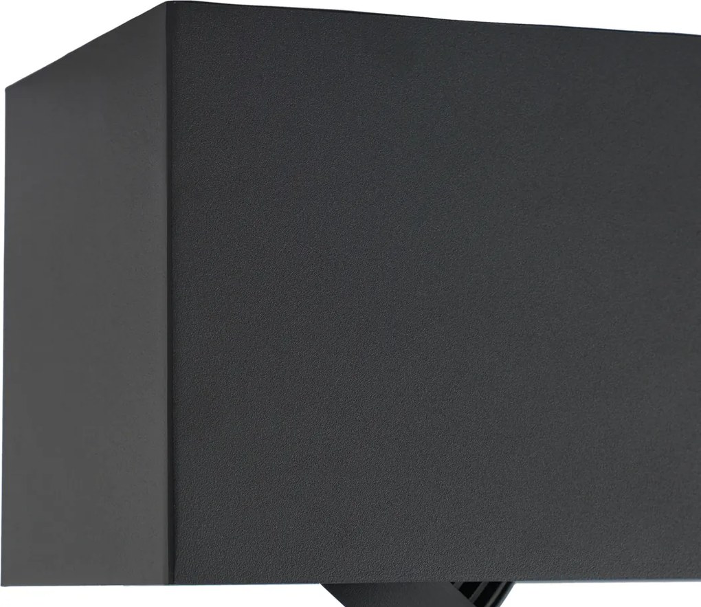 Модерен повърхностно монтиран прожектор черен вкл. димируема LED 2-лампи - Dionysos